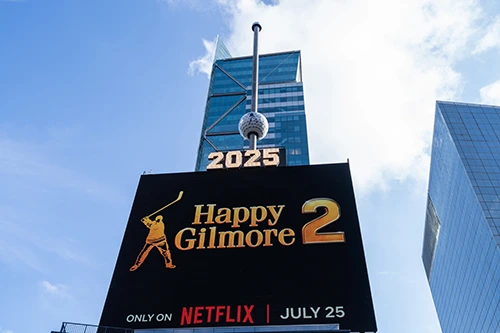 Happy Gilmore 2 Tees Off Premiere at One Times Square Image